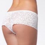 Coquette Lace White Booty Shorts CQ102 bv