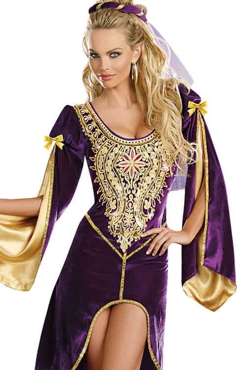 Dreamgirl 2 Pce Queen of Thrones Costume front