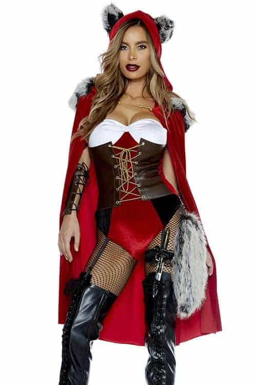 Forplay Red Haute Storybook Character Costume front